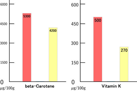 beta-Carotene｜Vitamin K