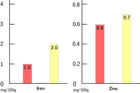 Iron｜Zinc